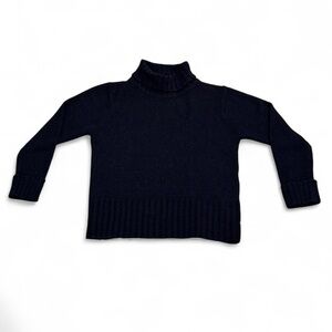 Carolyn Taylor - Vintage Navy Turtleneck Sweater
